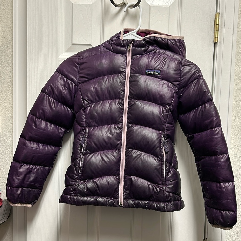 Patagonia Hi-loft down jacket kids